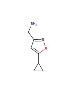 Astatech (5-CYCLOPROPYLISOXAZOL-3-YL)METHANAMINE HCL; 5G; Purity 95%; MDL-MFCD11053974
